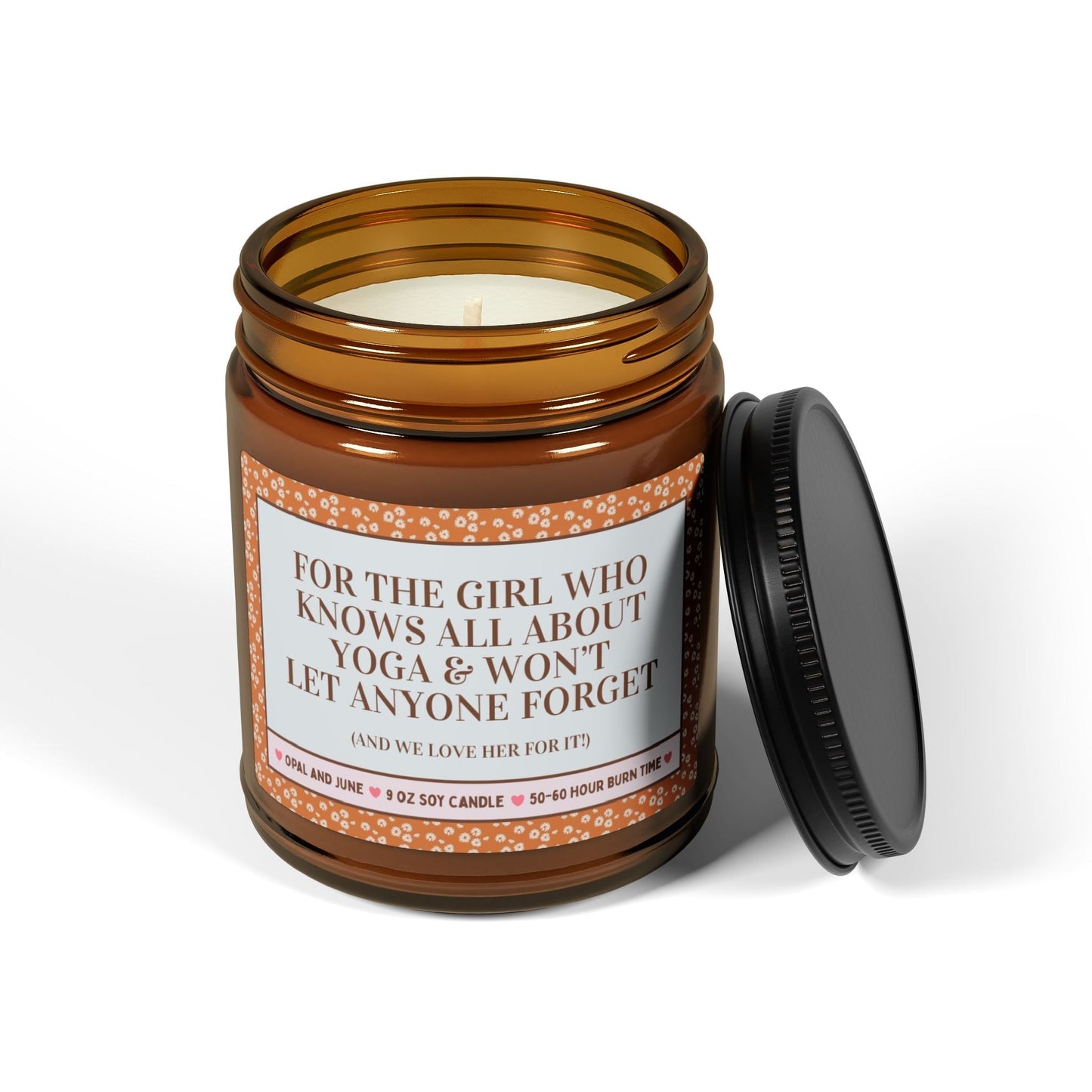 Yoga Teacher Thank You Candle