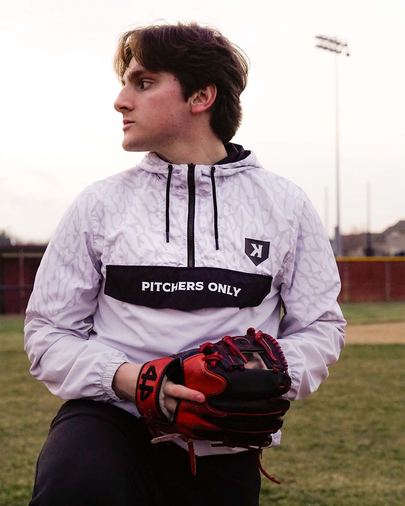 YOUTH Elephant Print Windbreaker