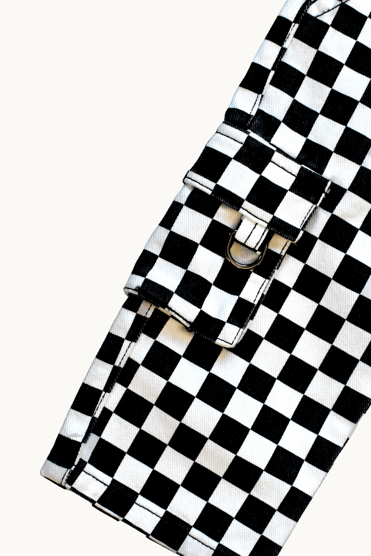 ZIGGY DENIM - BLACK CHECKERS