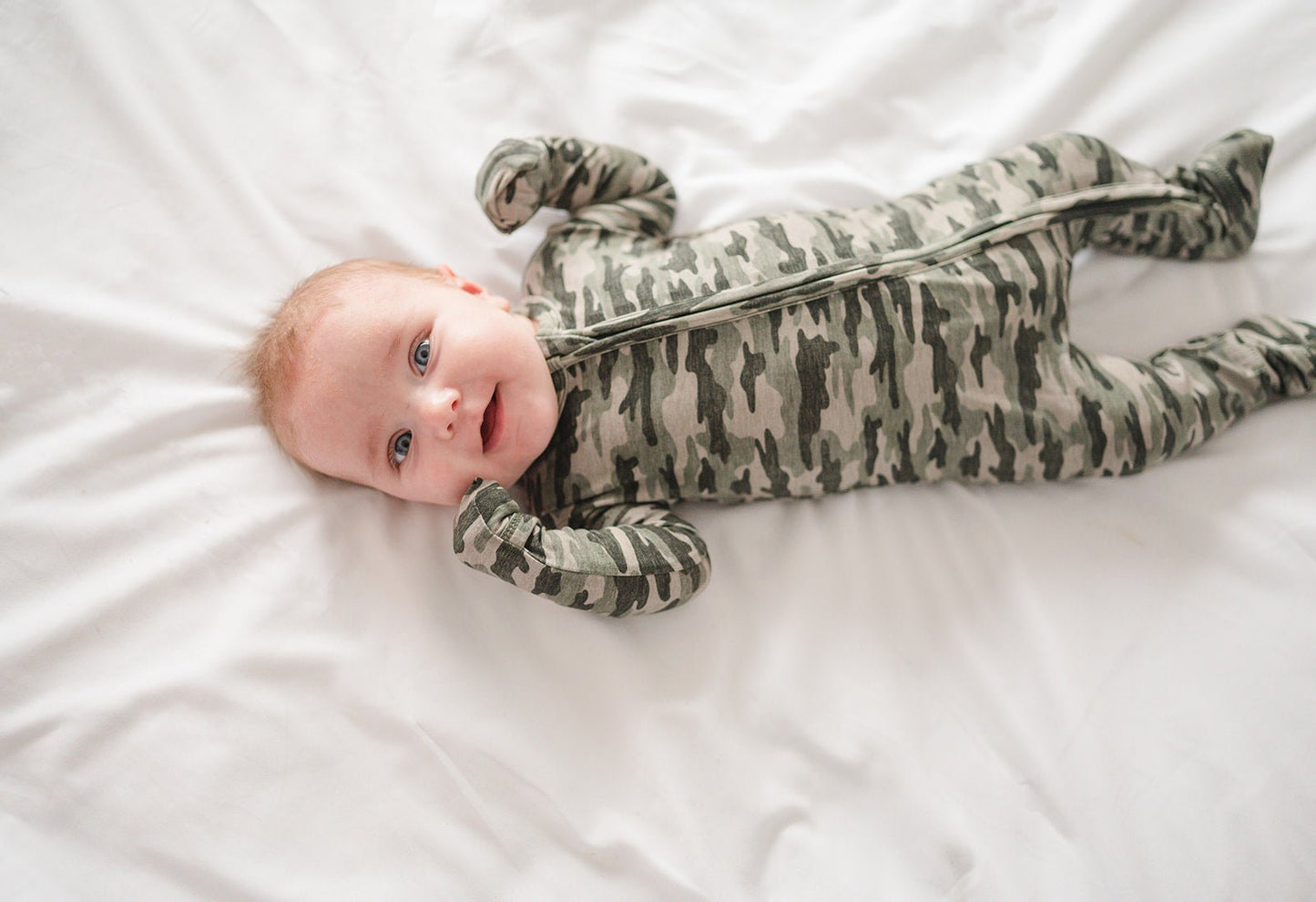 Zipper Romper - Camo